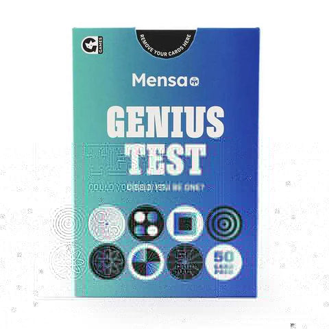 Mensa - The Genius Test (expected in stock by 2nd August)*