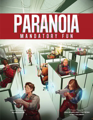 Paranoia: Mandatory Fun + complimentary PDF