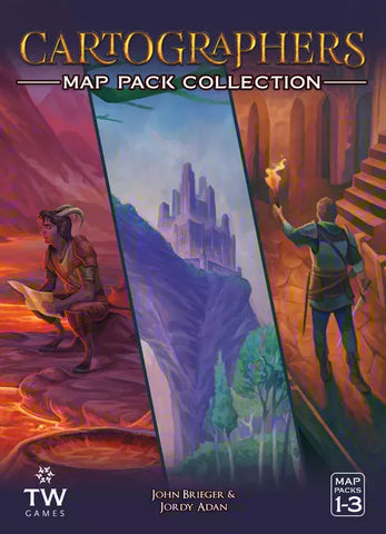 Cartographers Map Pack Collection (expected in stock by 2nd August)*