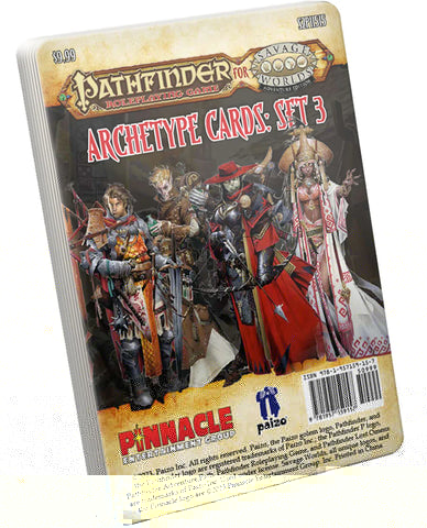 Pathfinder for Savage Worlds: Archetype Cards Set 3