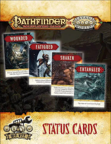 Pathfinder for Savage Worlds: Status Cards