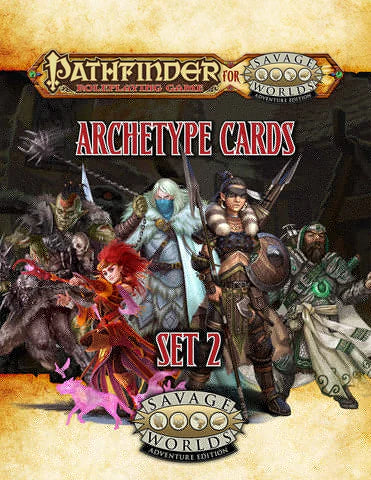 Pathfinder for Savage Worlds: Archetype Cards Set 2